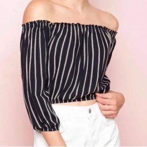 Brandy Melville off the shoulder top!